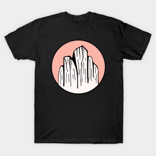 Mountains Sketch V19 T-Shirt